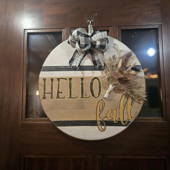 Hello Fall Front Door Sign - Picture 10 of 10